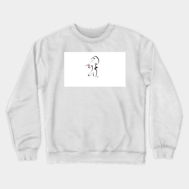 A SINGULAR WOMAN Crewneck Sweatshirt by OLDGIRL